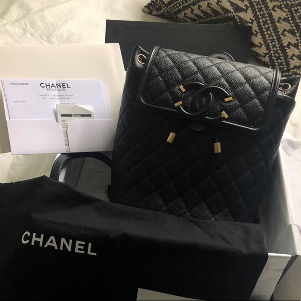 CHANEL Quilted Leather Backpack - Picture 2 of 6